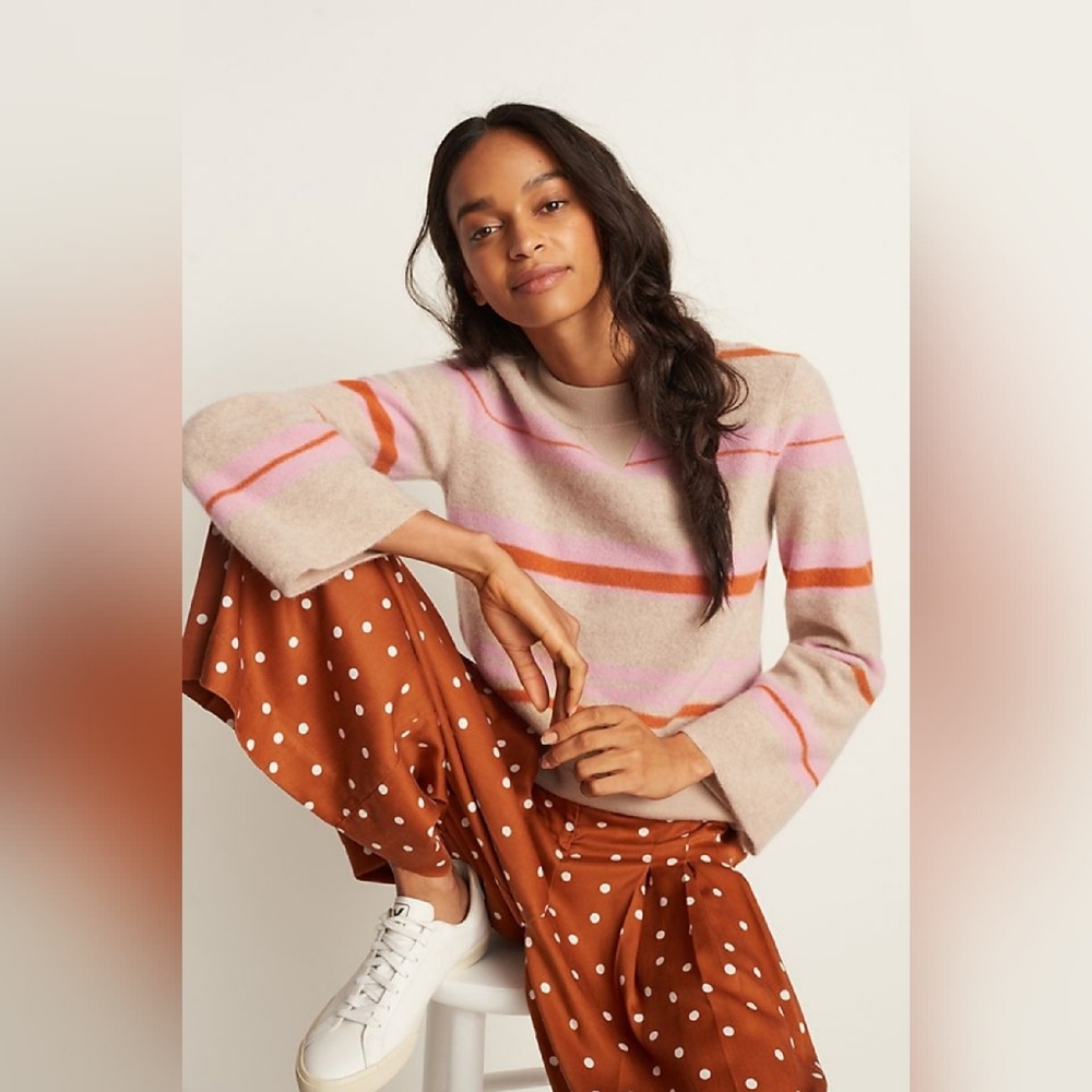 Anthropologie Maeve wool sweater L BNWT